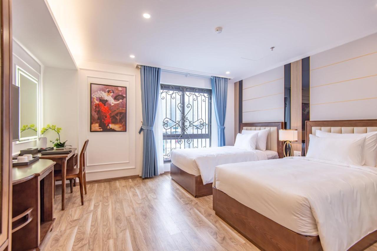 Reyna Luxury Hotel & Spa Hanoi Exterior foto