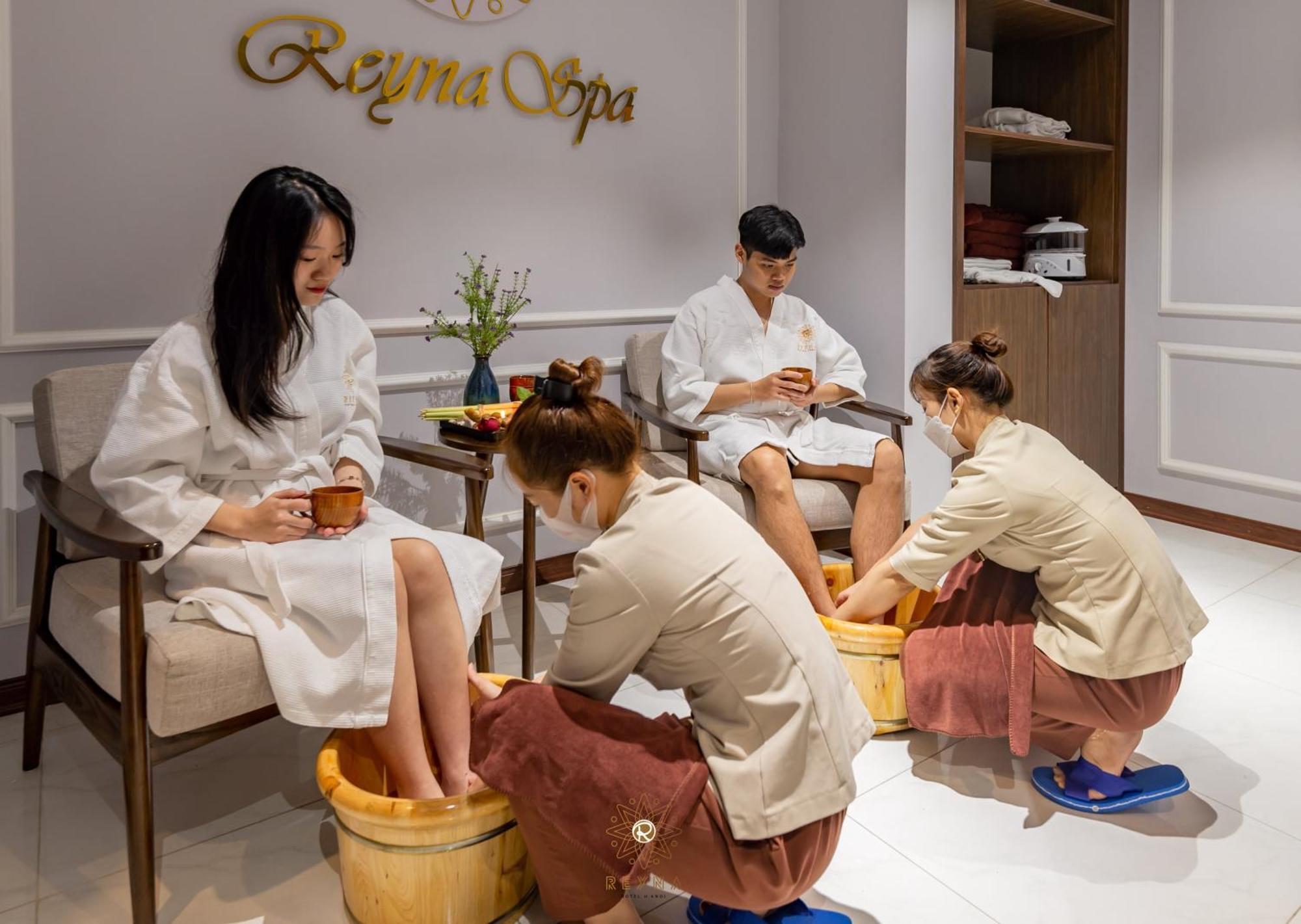 Reyna Luxury Hotel & Spa Hanoi Exterior foto